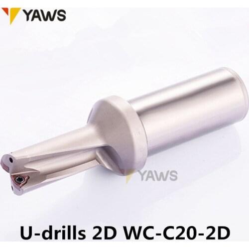 U-drills 2D WC-C20-2D SD15/SD15.5/SD16/SD16.5/SD17/ drilling15MM 15.5MM 16MM 16.5MM 17MM insert indexable dril use insert WCMT03