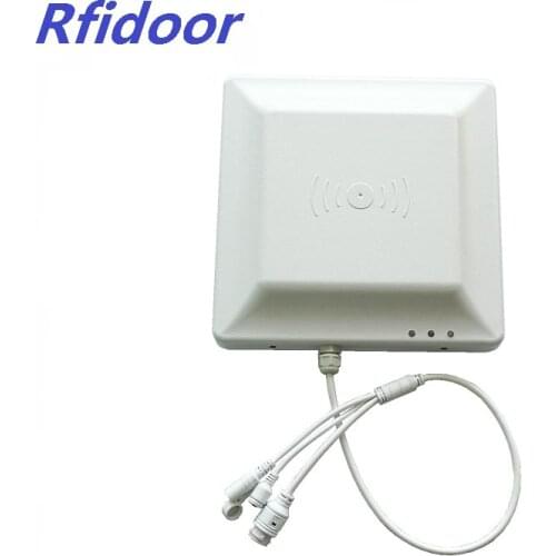 Waterproof 12 meter uhf rfid TCP/IP POE support network polling Integrated reader Industrial Passive Tag Read and Write