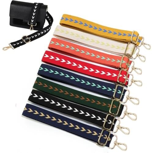 Women Shoulder Crossbody Bag Strap Wide Adjustable Long Belt Women DIY Belt Replacetment Bag Handle Handbag Crossbody Bags Parts