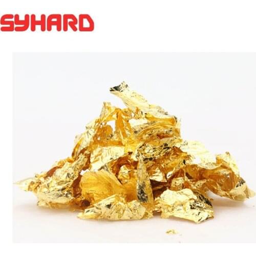 1g 24K Gold Foil Sheets Debris Gold Leaf Edible Fragment