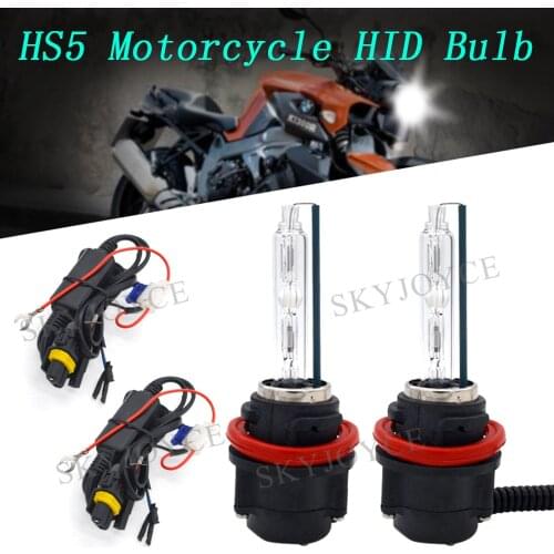 2020 SKYJOYCE 12V 35W 55W HS5 Hi/Lo Bi- HID Bulb 4300K 5000K 6000K 8000K FOR PCX125 PCX150 HS5 MOTOR HID HEADLIGHT BULB