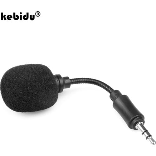 3.5mm Jack Portable Mini Microphone Omni-Directional Smartphone Cellphone Mic For Meeting Mobile Phone Sound Card Microphone