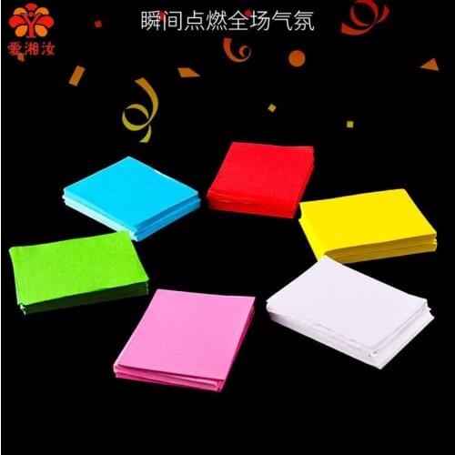 1kg Confetti,Bar Atmosphere Interactive Props, Party Fame Retardant Hand Throw Paper, Color Does Not Fade