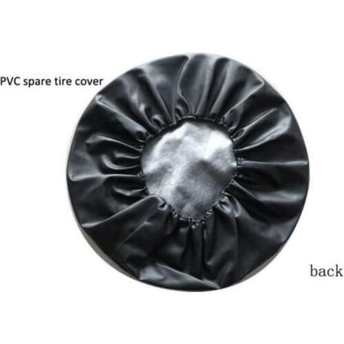 BBQ@FUKA PU Leather 17" Spare wheel Tire Cover Heavy Duty Vinyl Car Styling Fit For Volkswagen Toyota Ford Mazda Kia chevrolet
