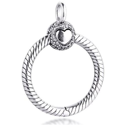 Charms 925 Silver Original Fit Pandora Bracelets Sterling Small Pavé O Pendant Charm Beads for diy Women Jewelry