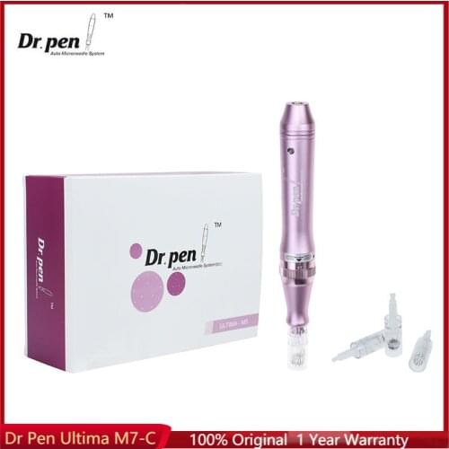 Dr Pen Ultima M7-C Wired Microneedling Derma Pen Professional Bb Glow Facial Mesotherapy System Therapy Home Beauty MTS Tools