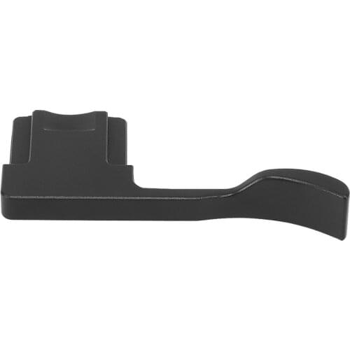 Haoge THB-GR3B Metal Hot Shoe Thumb Up Rest Hand Grip for RICOH GR III GRIII GR3 Camera Accessories Black