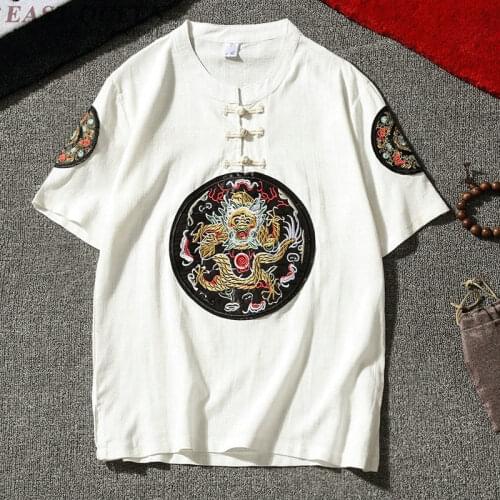 Chinese dragon shirt oriental mens clothing traditional chinese shirt traditional chinese clothing for men FF847