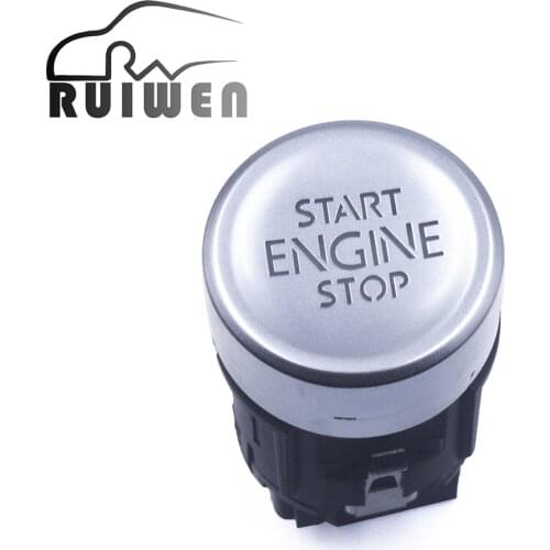 Engine Start Stop Button Switch Keyless Start Switch Button for VW T-Roc E-Golf Golf 2013-2021 5G1959839A 5G1959839 5Q1959839