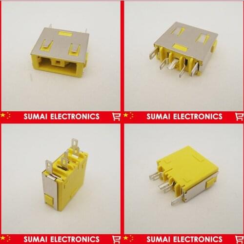 Free Shipping 30lap-tops-ss/lot lap-tops motherboard DC Power Jack wire plug for Lenovo G400 G490 G500 G505 Z501