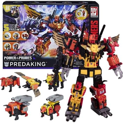 NEW HZB G1 TRANSFORMATION TOY POWER OF THE PRIMES TITANS CLASS PREDAKING PP-31