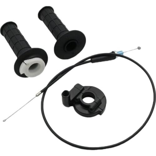 Straight Head Throttle Cable Assembly Fit For 110cc-250cc Motorcycle ATV Dirt Bike Parts Twist Throttle Grip 90cm