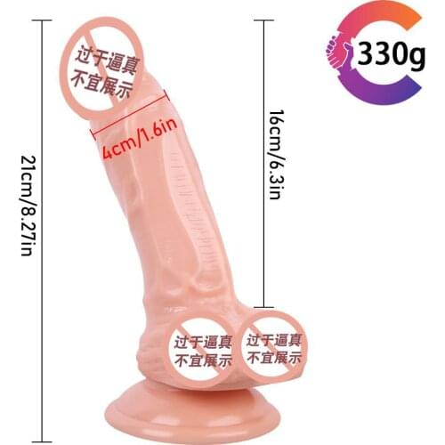 Hot Skin feeling Realistic Dildo soft material Huge Big Penis With Suction Cup Sex Toys for Woman Strapon Female Masturbation