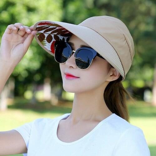 50-60cm Fishing Hat Men Lady Sun Protection Big Cap Anti-UV Protection Bike Outdoor Sport Empty Top Fishing Beach Cap