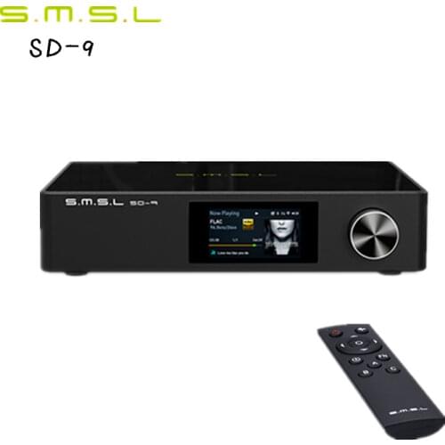 SMSL SD-9 MQA Full Decoding Bluetooth Digital Player Support Streaming Playback of DLNA Airplay Network Desktop Player SD9