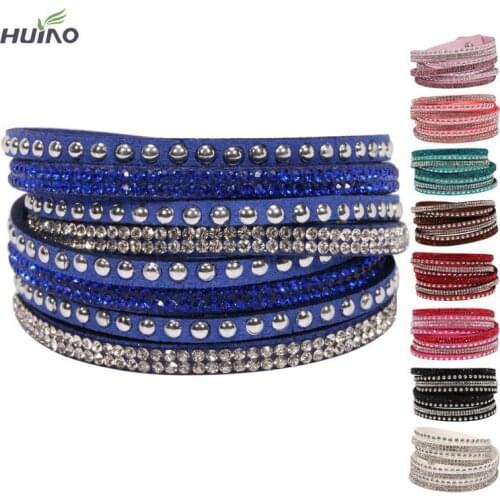 2015 Hot Sale Trendy Bracelets Bangles Pulseira New Multilayer Bracelet Christmas Gift Charm Bracelets Jewelry For Women Pulsera