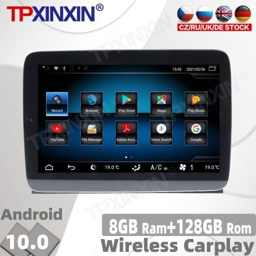 8+128G Android 10 Car Radio For Mercedes-Benz ML 2012 -2016 Multimedia Video Player Navigation GPS Accessories Auto 2din No DVD