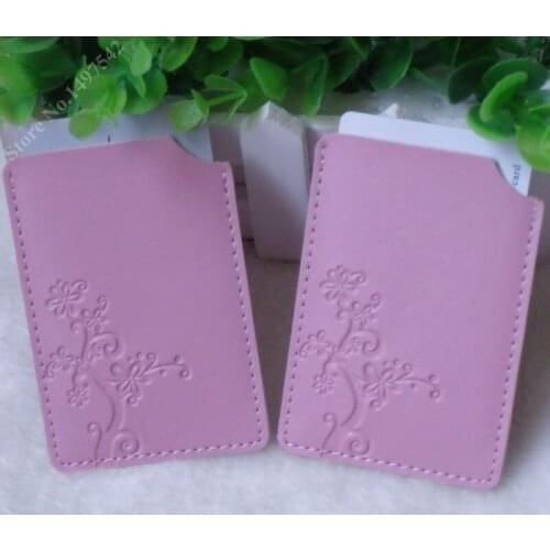 Free Shipping 5 PCS Vertical Slim Card Protector PU Leather Card Holder for Credit Card or Business Metal Card ,OEM welcome