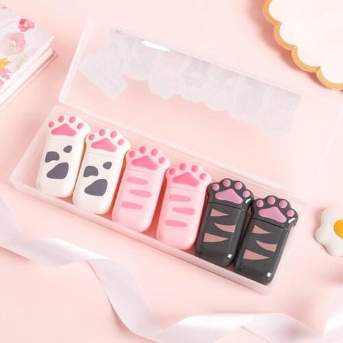 Kawaii White Out Corrector Correction Tape Promotional Gift Stationery School Office Supply A Free Outer Box