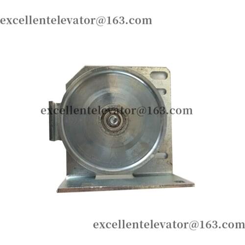 KM601200G02 Elevator AMD Landing Door Rope Roller Device OD114mm Use for Kone
