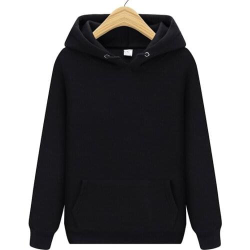 Men Brand Hooded Hoodies Streetwear Hip Hop Mens Hoodies And Sweatshirts 2019 New Solid Red Black Gray Green White Purple