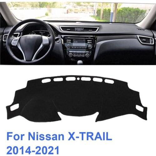 Anti-Slip Mat For Nissan X-TRAIL 2014-2021 2014 2015 2016 2017 2018 2019 2020 DashMat Sun Dashboard Mat Cover Pad Car Interio