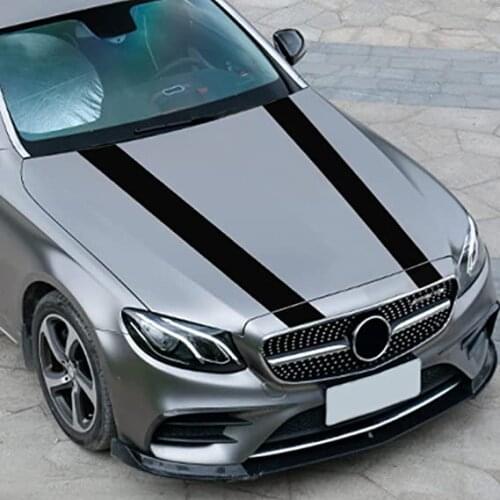 QianBao Style 4 DIY Car Hood Stripe Sticker Car Stickers Modified Decal Universal Auto Racing Body Decoration Vinyl Sticker for