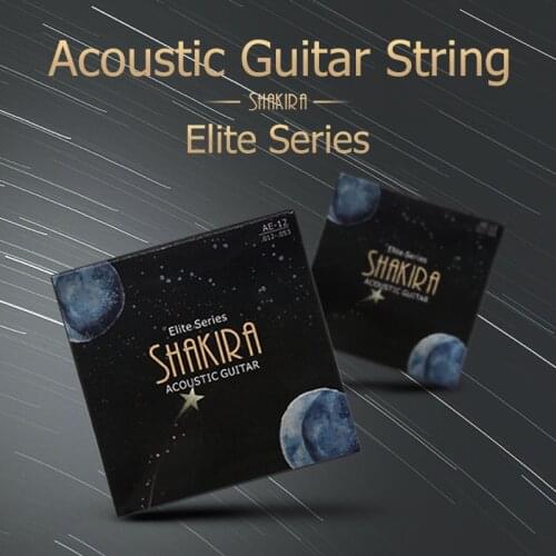 Acoustic Guitar String Set 012 011 Phosphor Copper Coated Rust-proof 6 Strings For Acoustic Guitar Parts Musical Instruments