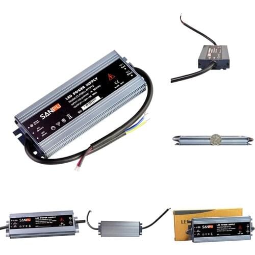 Lighting Transformers DC 12V 24V 60W-300W IP67 Waterproof Power Supply AC Adapter For LED Strip / CCTV / Camera / Radio Driver