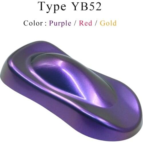 YB52 Chameleon Pigments Acrylic Paint Powder Coating Dye for Car Decoration Arts Craft Paints Nail Dust 10g Painting Supplies