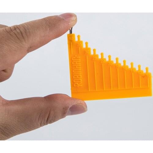 1PC Carp Fishing Accessories Hair Gauge For Carp Hair Rig Measurement Tool