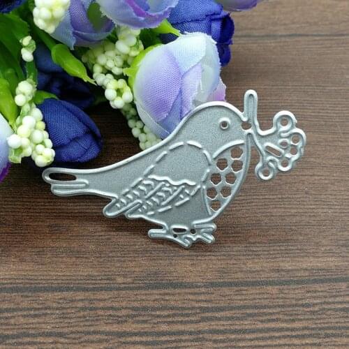 1 pcs Birds Metal Cutting Dies Stencil DIY Scrapbooking Photo Album Decor Embossing Cards Making DIY Crafts