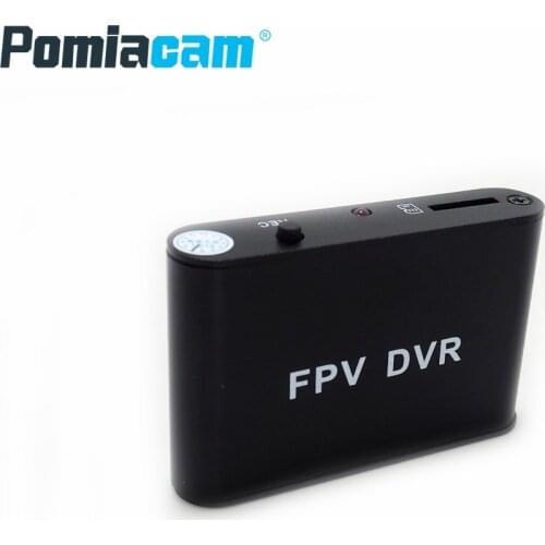 128Kbps support max 32GB Size 1channel SD DVR FPV AV RECORDER Support MP3 and AVI HD Car Recorder Works with CCTV Analog Camera