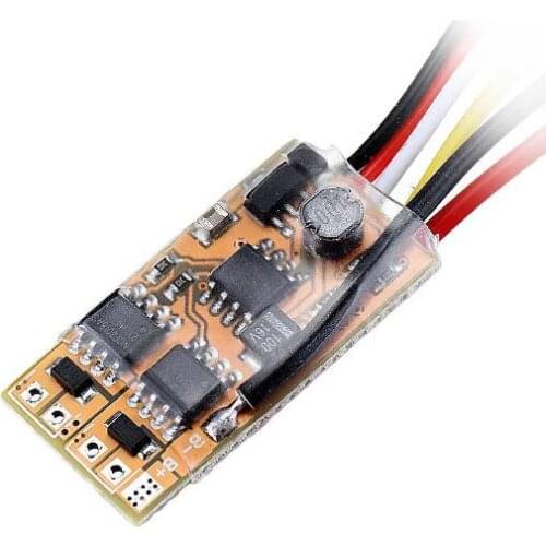 1S 3.7V Two-way 6Ax2 Brushed ESC with 5V 600ma BEC for 1020 8520 720 N30 N20 Coreless Motor Micro Brushed Racing Drone Cars