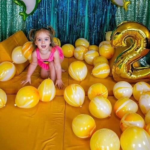 40pcs Marble Metallic Confetti Ballon Set Wedding Decor Birthday Party Baby Shower Decoration Accessories kids Air globos