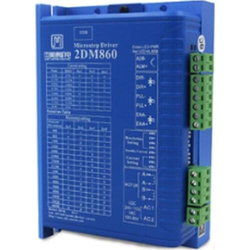 86 two-phase stepper motor driver 2DM860 engraving machine mask machine motor AC and DC controller