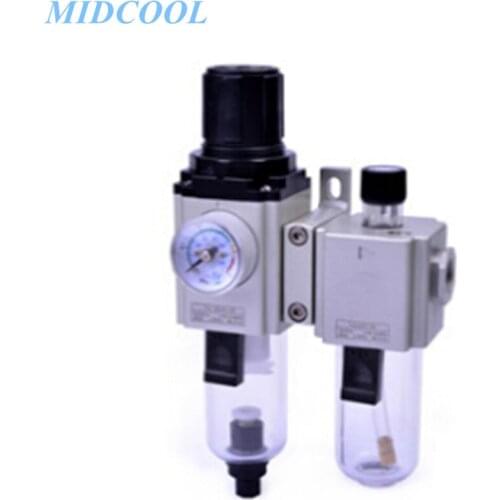 Preparation Unit GT Series GTFC200 Series FR.L Unit Short PC Bowl Type GTFC20006 1/8" GTFC20008 1/4"