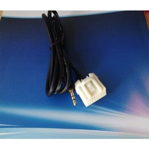 CD AUX Audio Line Adapter For M2 / 3/5/6/8 / CX7 Modified car line with 3.5mm stereo headphone plug
