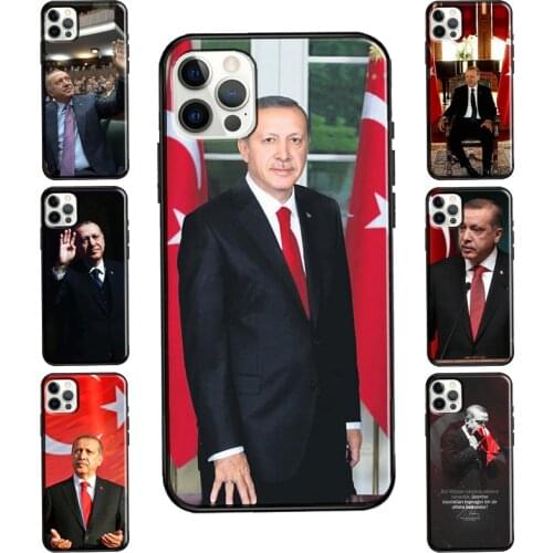 President Turkey Recep Tayyip Erdogan For iPhone 12 mini 11 Pro Max Case For iPhone XR X XS Max 5S 6S 7 8 Plus SE 2020 Coque