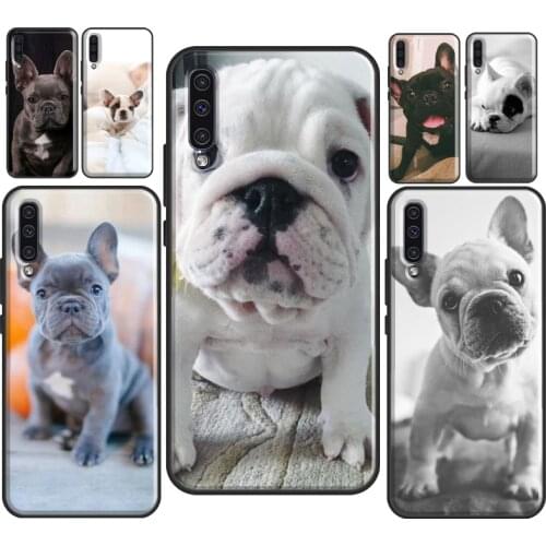 French Bulldog Puppy Dog Phone Case For Samsung A72 A52 A42 A32 A12 A11 A31 A51 A71 A40 A50 A70 A10 A02S A21S A20e