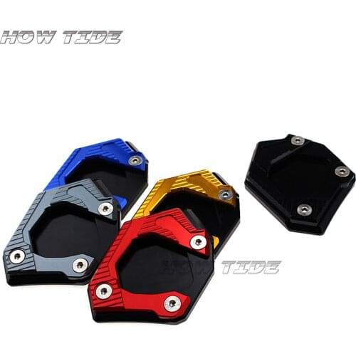 For BMW F700GS 2013 2014 2015 2016 2017 F700 GS Motorcycle CNC Aluminum Side Kickstand Extension Bracket Plate