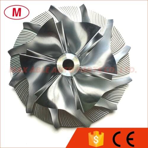 HX40 63.00/99.01mm 6+6 blades High Performance design Turbo Billet Compressor wheel/Aluminum 2618/Turbo Milling compressor wheel