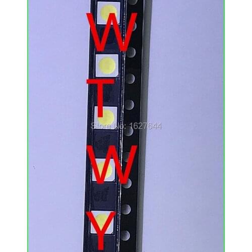 LED 3535 3537 LED TV Backlight Cool white High Power 1.2W 6V 3535 3537 LED Backlight For SHARP LED TV Backlight Application