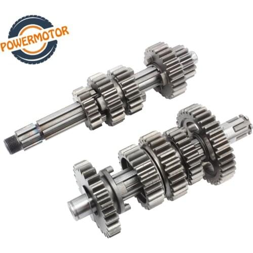 Motorcycle Gear Box Main Counter Shafts For Zongshen 2V Z190 190cc engine the code No.: ZS1P62YML-2 Pit Dirt Bike