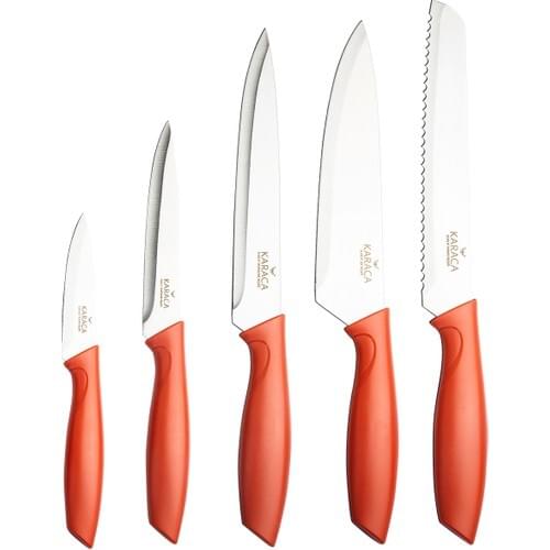 Roe Riga Salmon 5li Knife Set