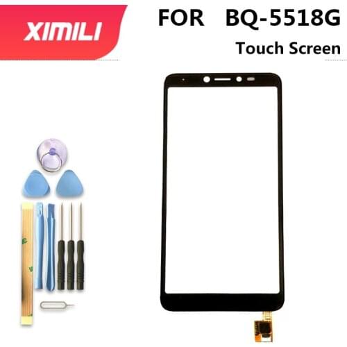 5.5'' Original Touch Screen For BQ Mobile BQ-5518G BQ 5518G Jeans Touch Screen Sensor Digitizer Glass Front Panel Replacement