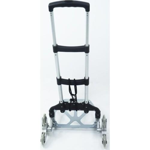 Portable Aluminum Alloy Hand Truck Foldable Cart Hand Cart Luggage Cart Ideal for Outdoor &Travel Use