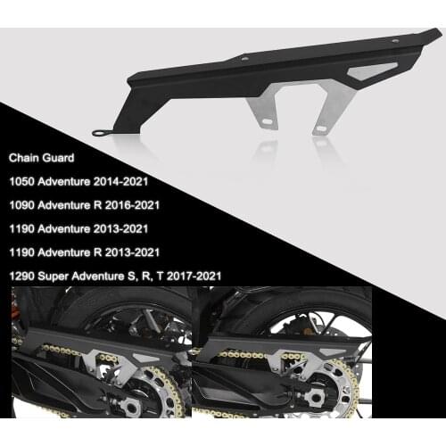 For 1290SPUER ADV S R T 1290 Super Adventure S/R/T 2017 2018 2019 2020 2021 Motorcycle Belt Sprocket Chain Guard Cover Protector