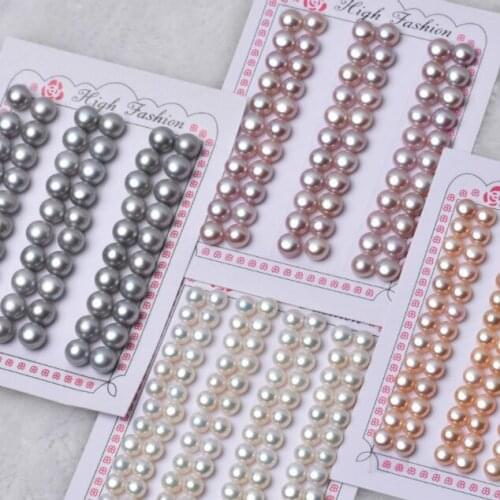 10pcs/8-9.5mm,Handpicked natural freshwater haystack pearl beads,Loose pearls Jewelry accessories for DIY women Earring necklace