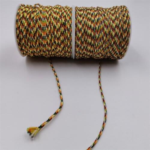 20Meters/Roll 2.5MM Nylon Cord Thread Chinese Knot Macrame Cord Bracelet Braided String DIY Tassels Beading String Thread